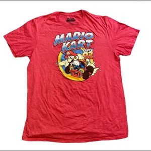 Super Mario, “Mario Kart Since ‘92” T Shirt Size L